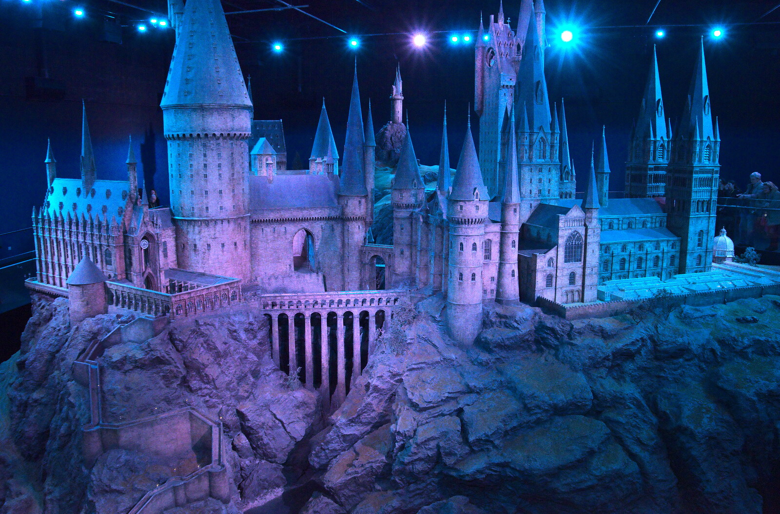 The amazing Hogwart's model from A Trip to Harry Potter World, Leavesden, Hertfordshire - 16th February 2020