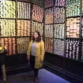 Millions of wands in boxes, A Trip to Harry Potter World, Leavesden, Hertfordshire - 16th February 2020