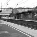 Some dude waits at Radlett Station, HMS Belfast and the South Bank, Southwark, London - 17th February 2020