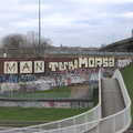 Graffiti on a bridge in the form of Scrabble , HMS Belfast and the South Bank, Southwark, London - 17th February 2020