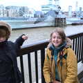 Harry and Fred, HMS Belfast and the South Bank, Southwark, London - 17th February 2020