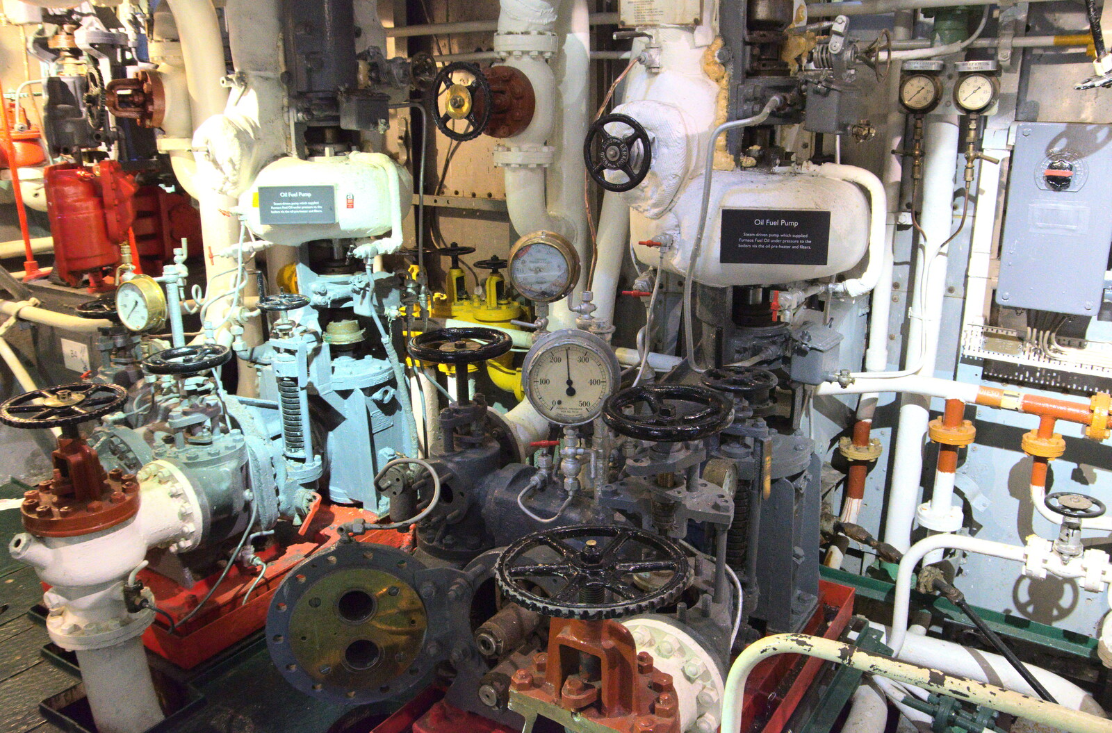Lots of wheel valves everywhere from HMS Belfast and the South Bank, Southwark, London - 17th February 2020