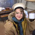Fred in his 1940s Arctic sailor's gear, HMS Belfast and the South Bank, Southwark, London - 17th February 2020