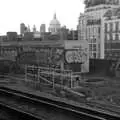 Urban graffiti, and St. Paul's Cathedral, HMS Belfast and the South Bank, Southwark, London - 17th February 2020