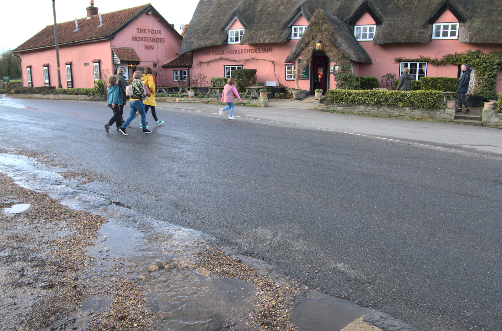 Crossing the Rubicon from Sunday Lunch and a SwiftKey Trip to Nando's, Thornham and Bayswater - 22nd February 2020