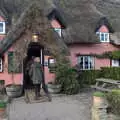 The shaggy thatch of the Four Horseshoes, Sunday Lunch and a SwiftKey Trip to Nando's, Thornham and Bayswater - 22nd February 2020