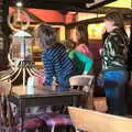 The kids look down the well, Sunday Lunch and a SwiftKey Trip to Nando's, Thornham and Bayswater - 22nd February 2020