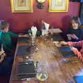 Fred and Soph the Roph play cards, Sunday Lunch and a SwiftKey Trip to Nando's, Thornham and Bayswater - 22nd February 2020