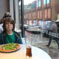 Fred's got a bit of rocket in Pizza Express, Fred's Flute Exam, Ipswich, Suffolk - 5th March 2020
