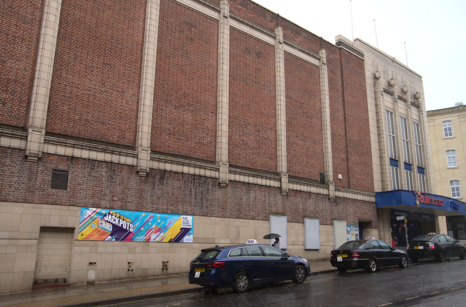 The old Odeon cinema on Lloyds Avenue from Fred's Flute Exam, Ipswich, Suffolk - 5th March 2020
