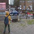 Fred scares off more pigeons, Fred's Flute Exam, Ipswich, Suffolk - 5th March 2020