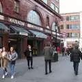 Covent Garden tube station, A SwiftKey Memorial Service, Covent Garden, London  - 13th March 2020