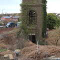 The derelict water tower in Manningtree, A SwiftKey Memorial Service, Covent Garden, London  - 13th March 2020