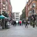 Looking back up James Street, A SwiftKey Memorial Service, Covent Garden, London  - 13th March 2020