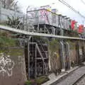 Signalling works at Forest Gate, A Trip to Cooke's Music, St. Benedict's Street, Norwich - 14th March 2020