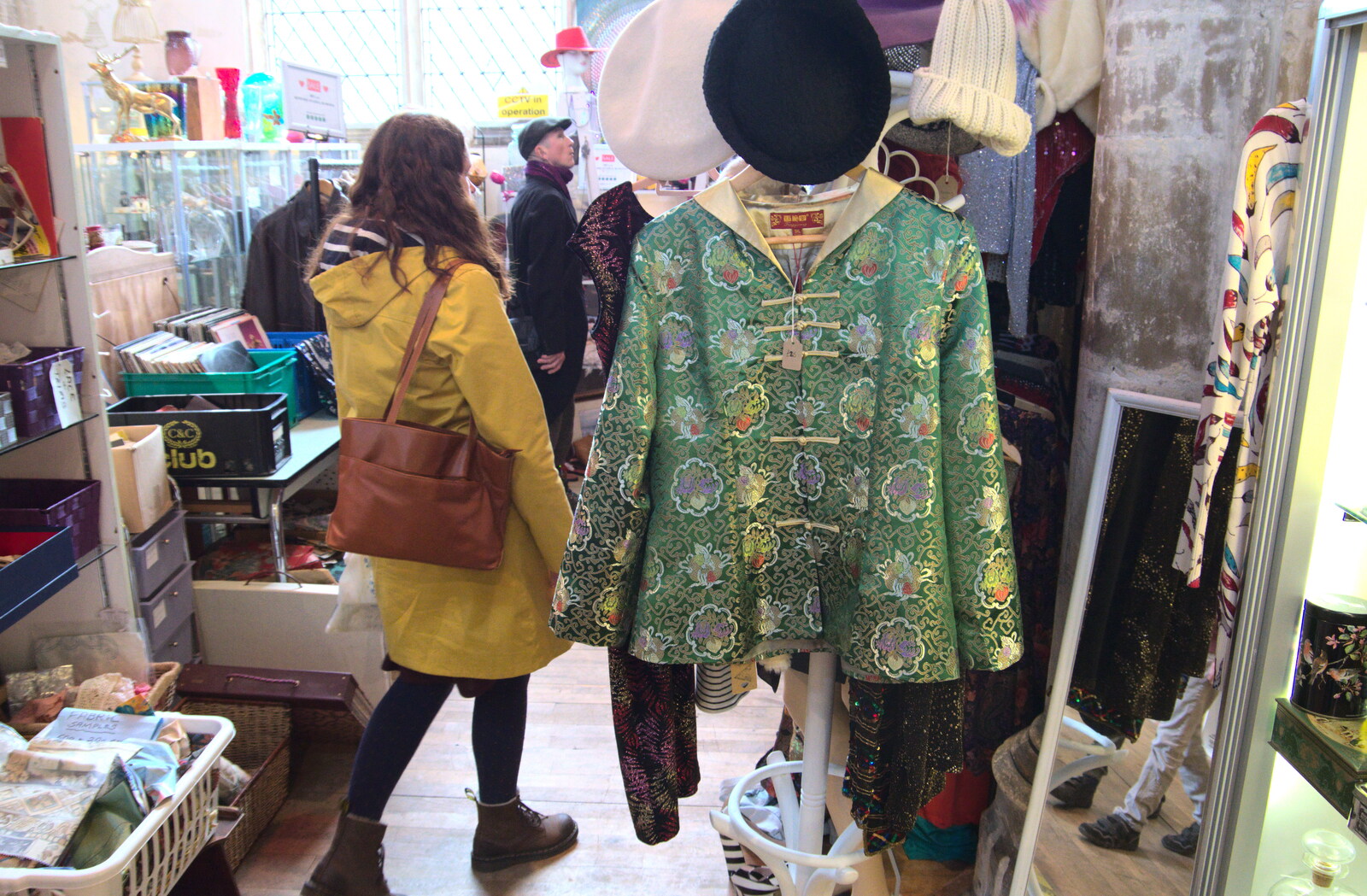 A nice Chinese-style jacket from A Trip to Cooke's Music, St. Benedict's Street, Norwich - 14th March 2020