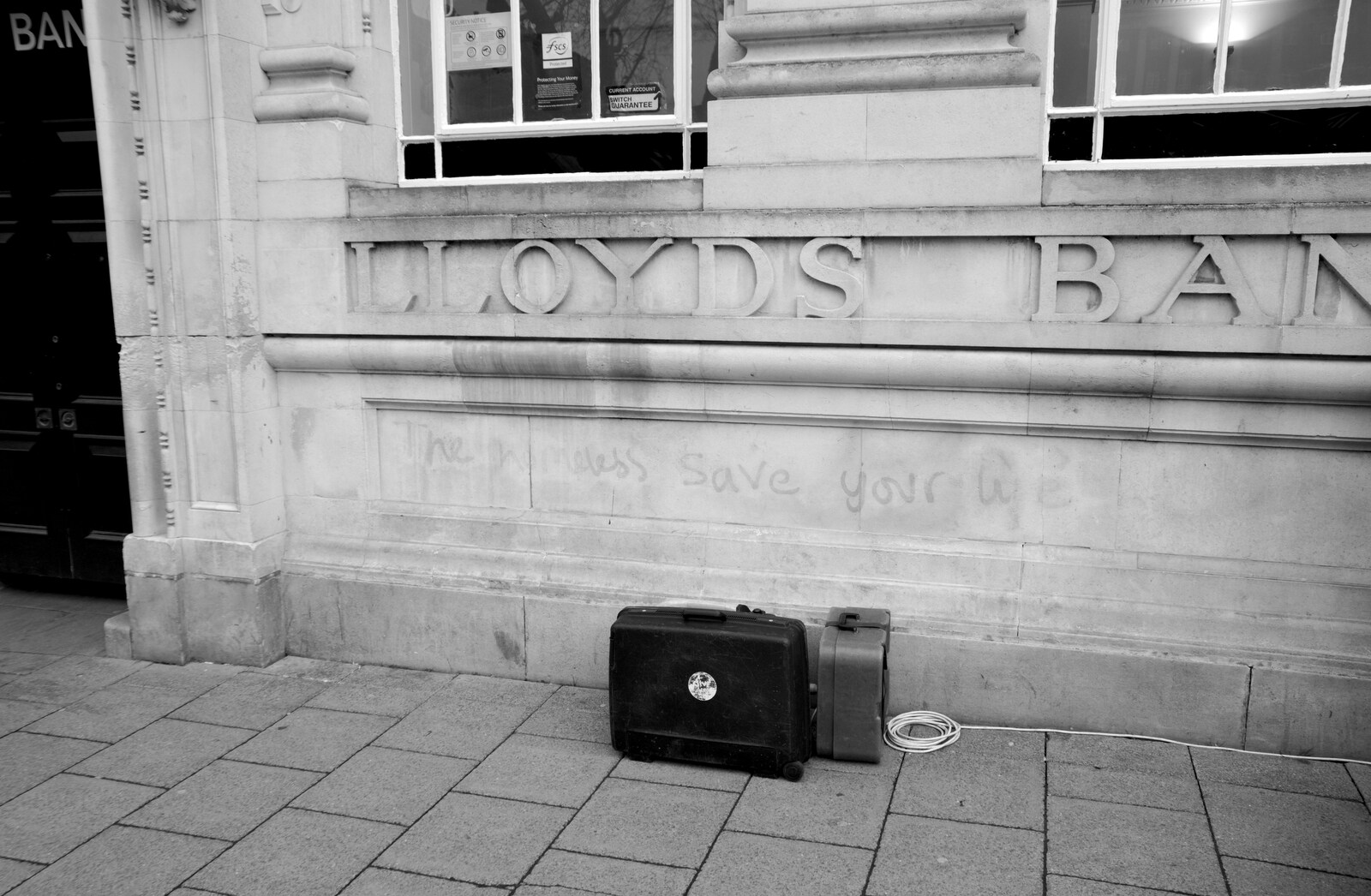 The homeless save your life from A Trip to Cooke's Music, St. Benedict's Street, Norwich - 14th March 2020