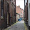 The narrow School Lane, A Trip to Cooke's Music, St. Benedict's Street, Norwich - 14th March 2020
