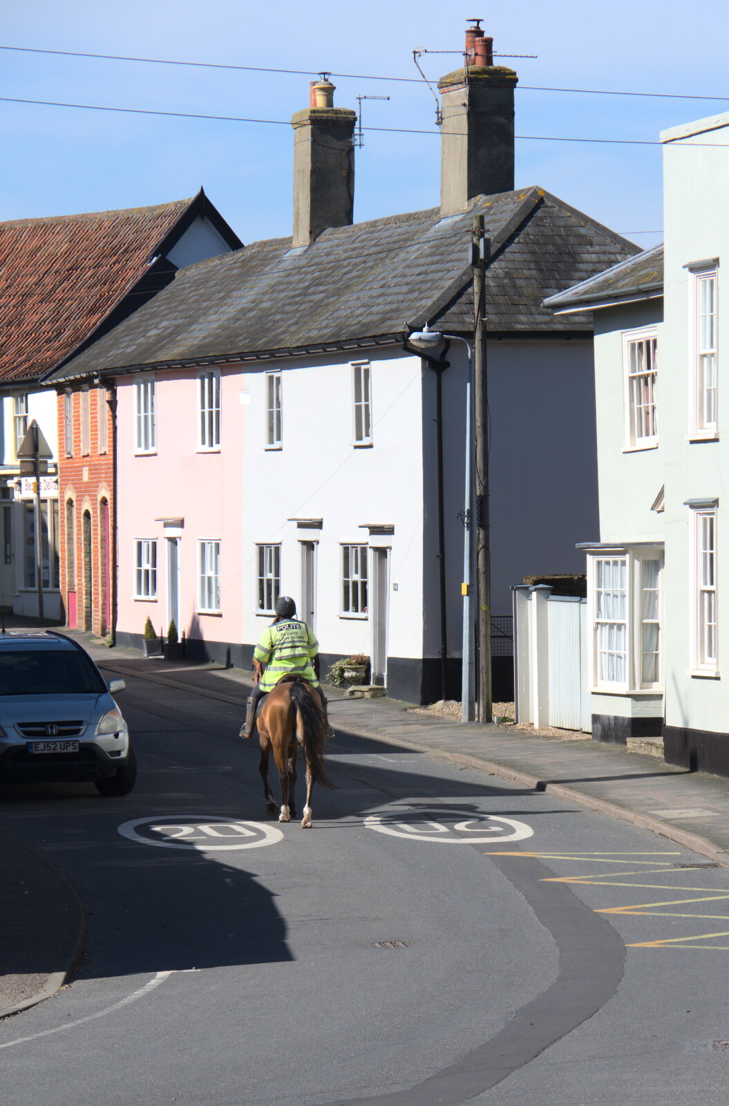 A horse walks up Church Street from Life Before Lockdown: A March Miscellany - 22nd March 2020