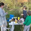 Time for tea, A Weekend Camping Trip in the Garden, Brome, Suffolk - 11th April 2020