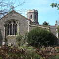 Brome church of St. Mary, A Weekend Camping Trip in the Garden, Brome, Suffolk - 11th April 2020