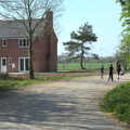 The new build near the chicken farm, A Weekend Camping Trip in the Garden, Brome, Suffolk - 11th April 2020