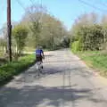 Marticle heads off on his 'official exercise', A Weekend Camping Trip in the Garden, Brome, Suffolk - 11th April 2020