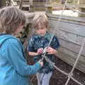 Fred and Harry find another clue, The Lockdown Desertion of Diss, and a Bike Ride up the Avenue, Brome - 19th April 2020