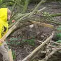 Harry finds an old shopping trolley, The Quest for Rapsy Tapsy Lane, Eye, Suffolk - 6th May 2020