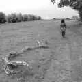 Isobel heads off, The Quest for Rapsy Tapsy Lane, Eye, Suffolk - 6th May 2020