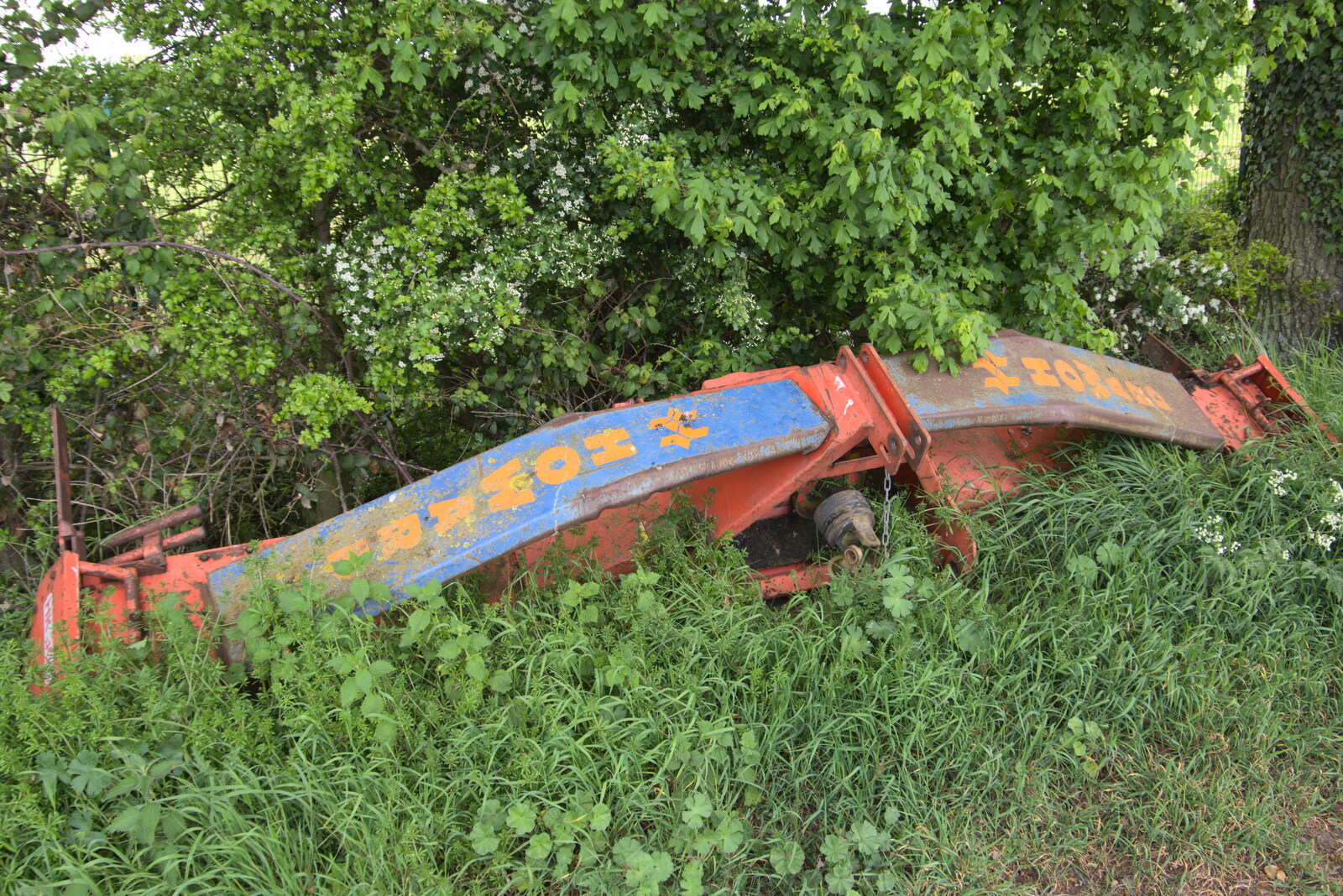 Some more derelict farm machinery from The Quest for Rapsy Tapsy Lane, Eye, Suffolk - 6th May 2020