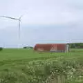 The old WWII fuse shed, and the wind turbines, The Quest for Rapsy Tapsy Lane, Eye, Suffolk - 6th May 2020