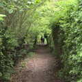 We head down an overgrown path back to Eye, The Quest for Rapsy Tapsy Lane, Eye, Suffolk - 6th May 2020