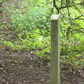 A boundary post, The Quest for Rapsy Tapsy Lane, Eye, Suffolk - 6th May 2020