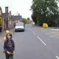 Fred and Harry on Lambseth Street, The Quest for Rapsy Tapsy Lane, Eye, Suffolk - 6th May 2020