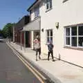 We walk past the old council offices in Eye, A Walk up Rapsy Tapsy Lane, Eye, Suffolk - 9th May 2020