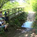 We make it to the bridge over the stream, A Walk up Rapsy Tapsy Lane, Eye, Suffolk - 9th May 2020