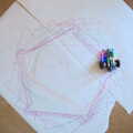 The MicroBot runs around like a Spirograph, The Old Brickworks and a New Road, Hoxne and Eye, Suffolk - 26th May 2020