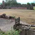 An old trolley, and the Hoxne Brickworks, The Old Brickworks and a New Road, Hoxne and Eye, Suffolk - 26th May 2020