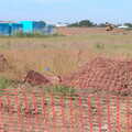 The building site for the new B1077 link road, The Old Brickworks and a New Road, Hoxne and Eye, Suffolk - 26th May 2020