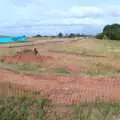 A wide view of the new road, The Old Brickworks and a New Road, Hoxne and Eye, Suffolk - 26th May 2020