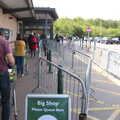 The socially-distanced queues for a 'big shop', More Lockdown Fun, Diss and Eye, Norfolk and Suffolk - 30th May 2020