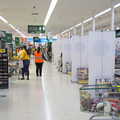 The checkouts are all barricaded up, More Lockdown Fun, Diss and Eye, Norfolk and Suffolk - 30th May 2020