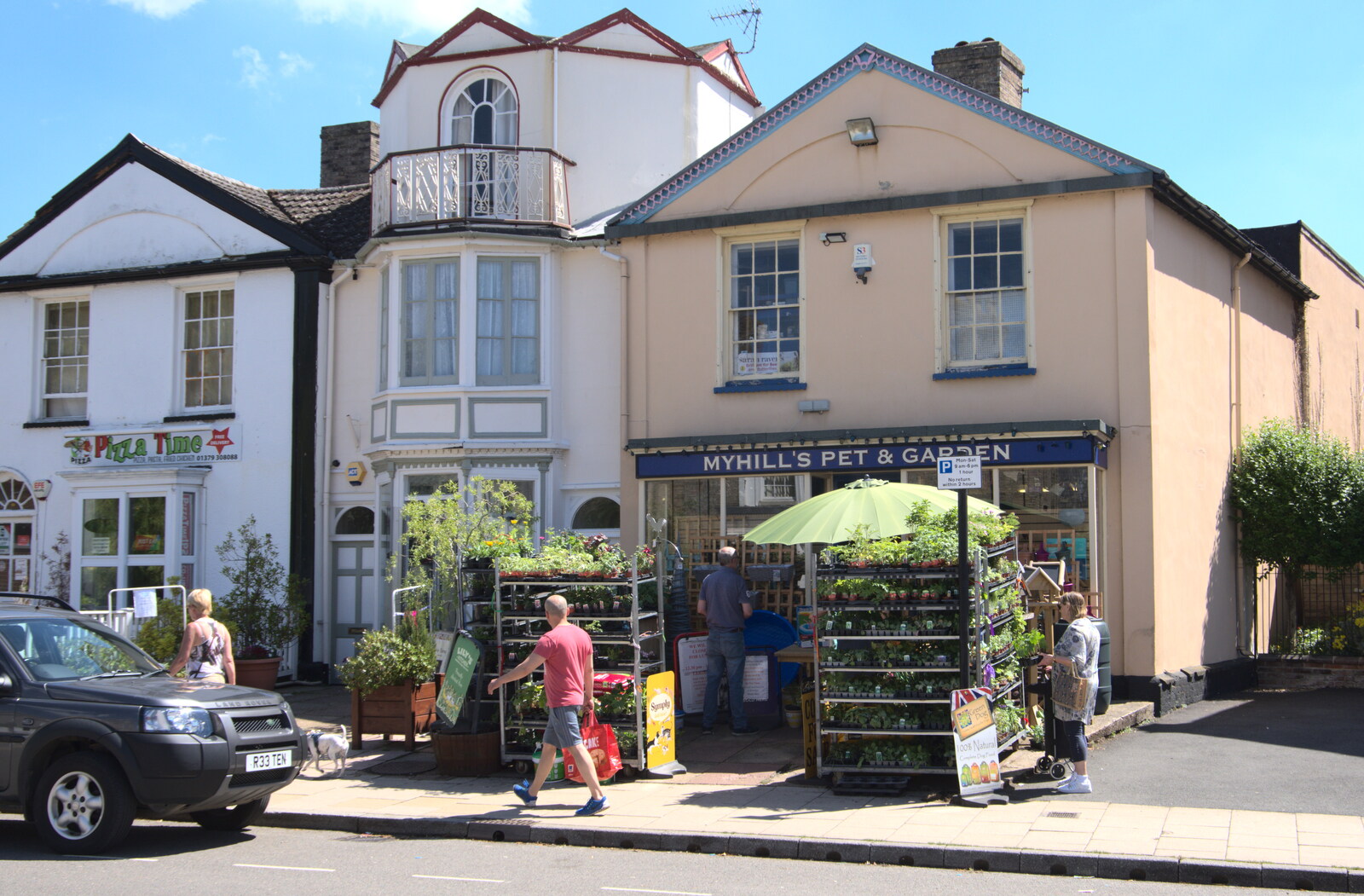 Myhill's Pet and Garden on Mere Street from A Return to Southwold, Suffolk - 14th June 2020