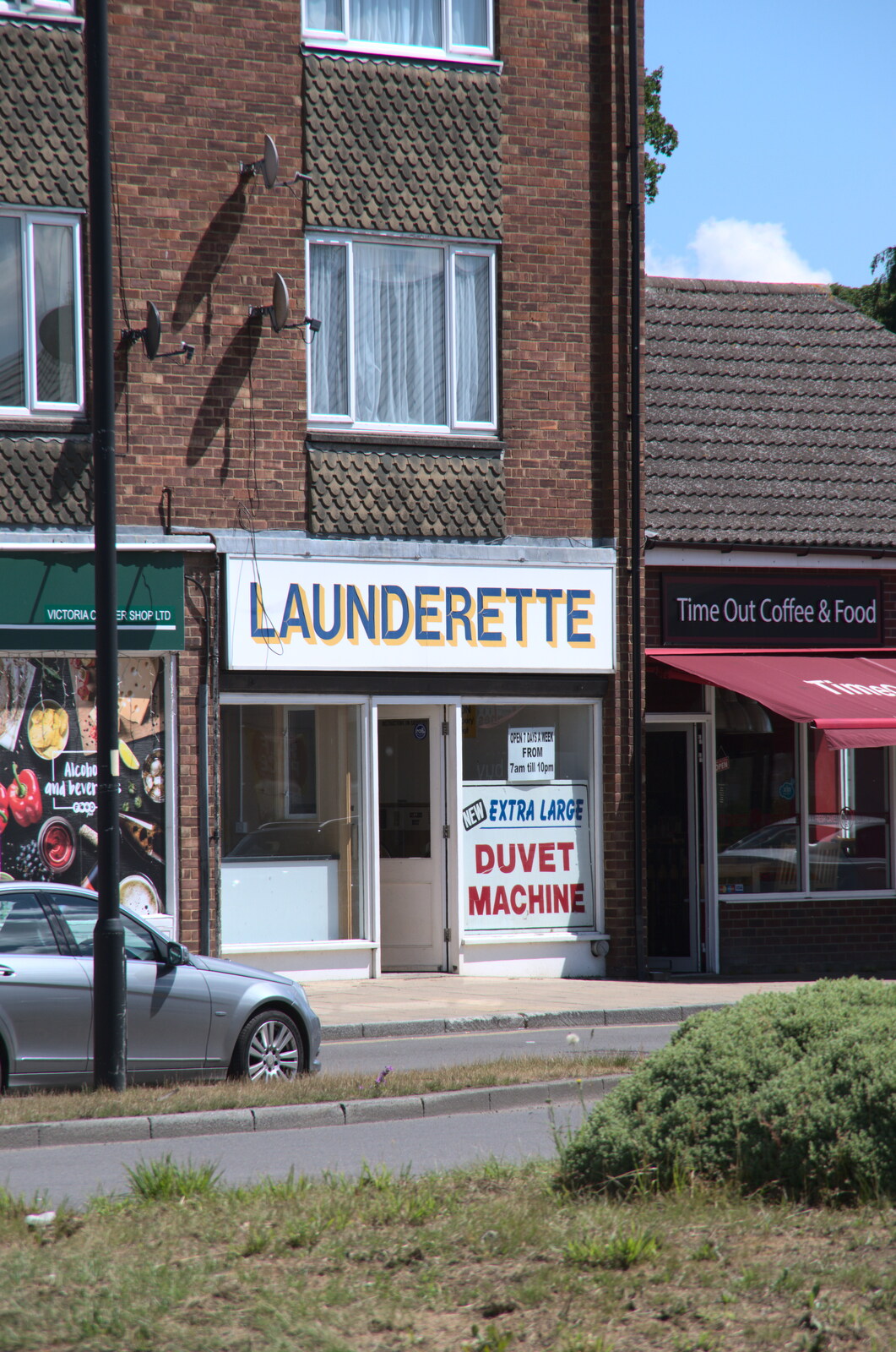 The Diss Launderette - the most exciting place around from A Return to Southwold, Suffolk - 14th June 2020