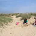 The boys in the dunes, A Return to Southwold, Suffolk - 14th June 2020