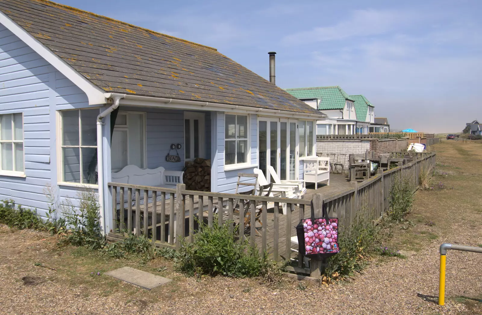 A nice wooden house on the beach, from A Return to Southwold, Suffolk - 14th June 2020