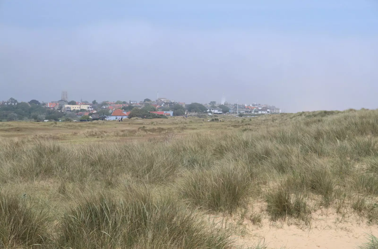 Southwold emerges from the mist, from A Return to Southwold, Suffolk - 14th June 2020