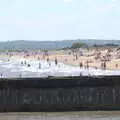 The sea and beach are busy over at Walberswick, A Return to Southwold, Suffolk - 14th June 2020