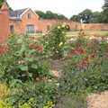 Lockdown Bike Rides and an Anniversary Picnic, Mellis and Brome, Suffolk - 3rd July 2020, There's a nice flower bed in the walled garden